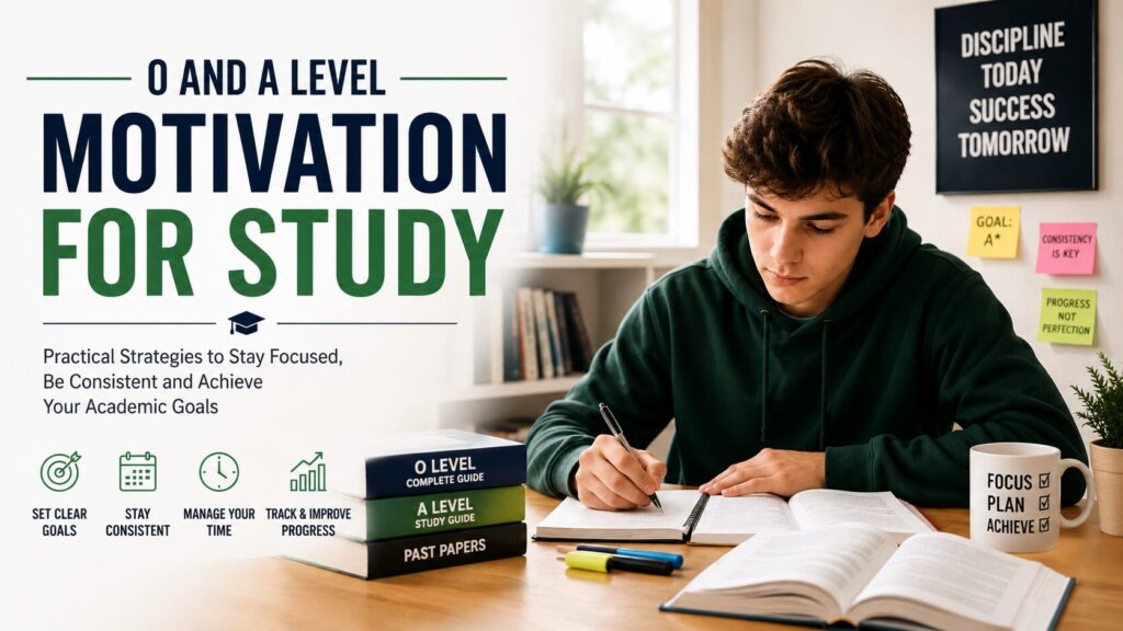 O and A level study motivation