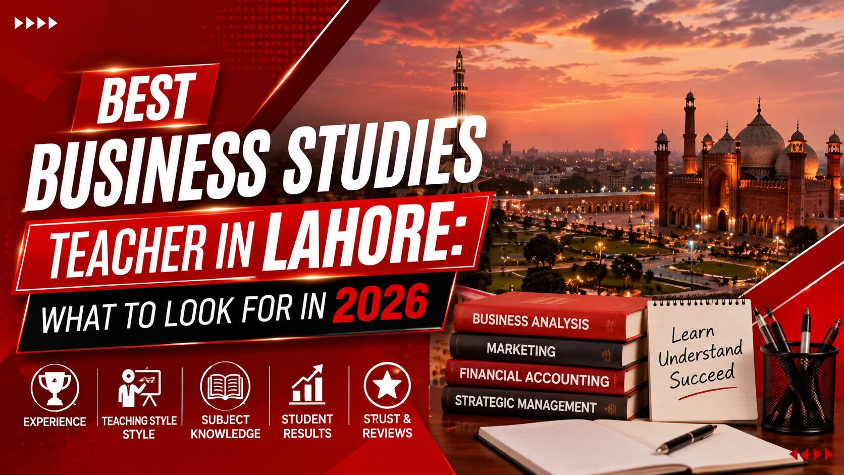 best business studies teacher in Lahore