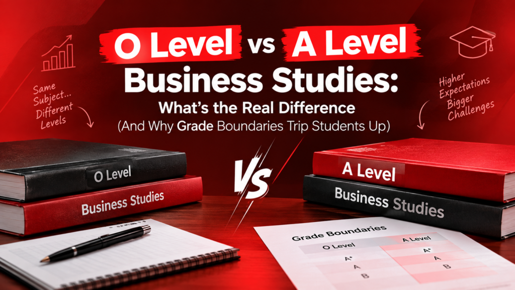 O level and A level Business studies
