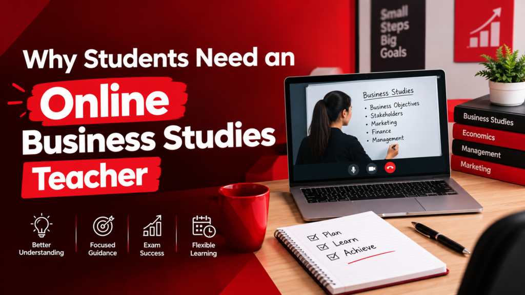 online business studies teacher
